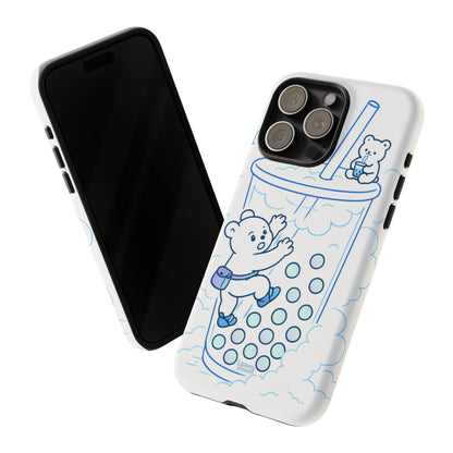 Bubble Tea Climber (Blue) - Tough Case