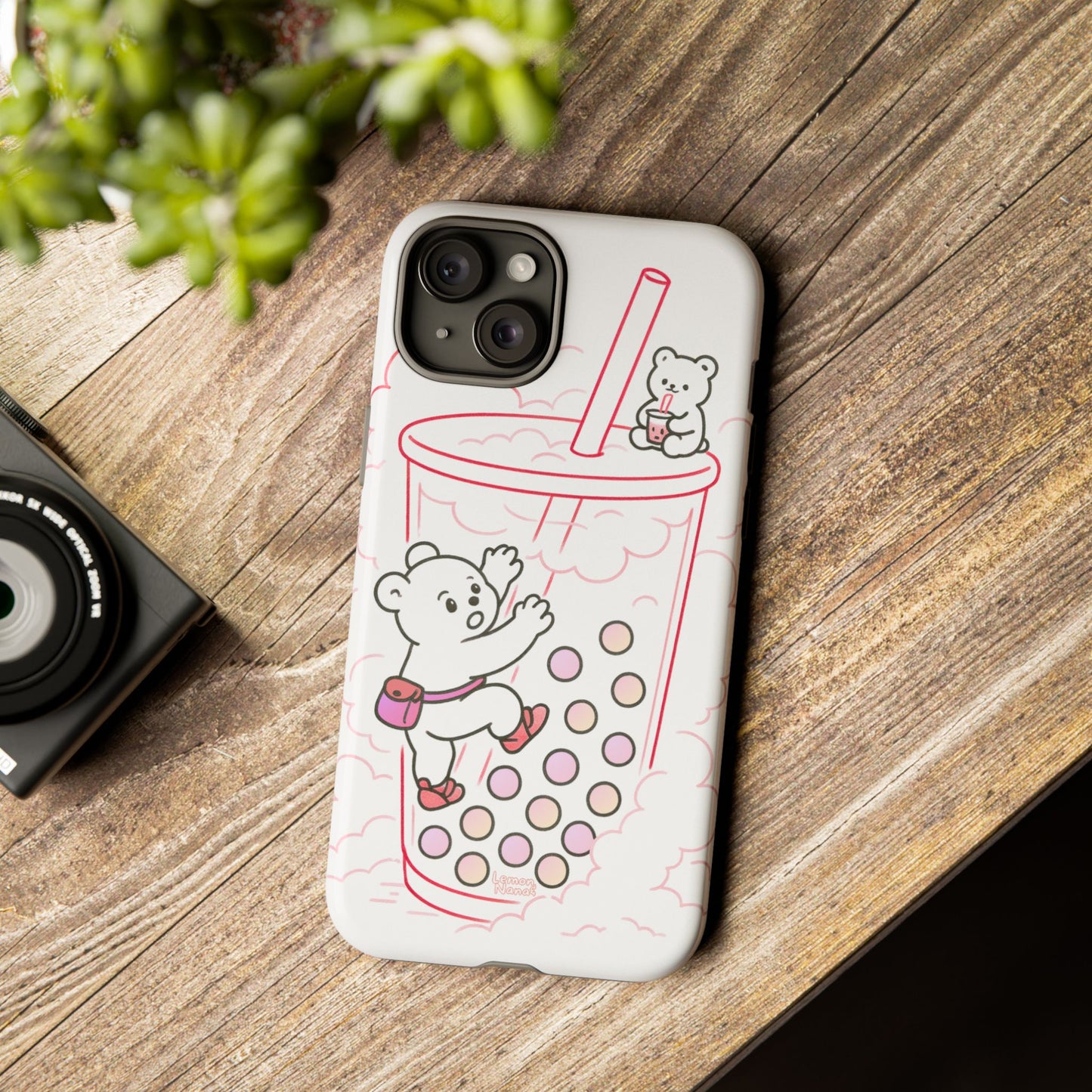 Bubble Tea Climber (Red) - Tough Case