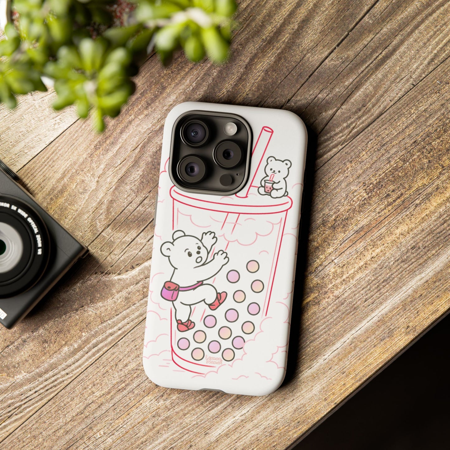 Bubble Tea Climber (Red) - Tough Case