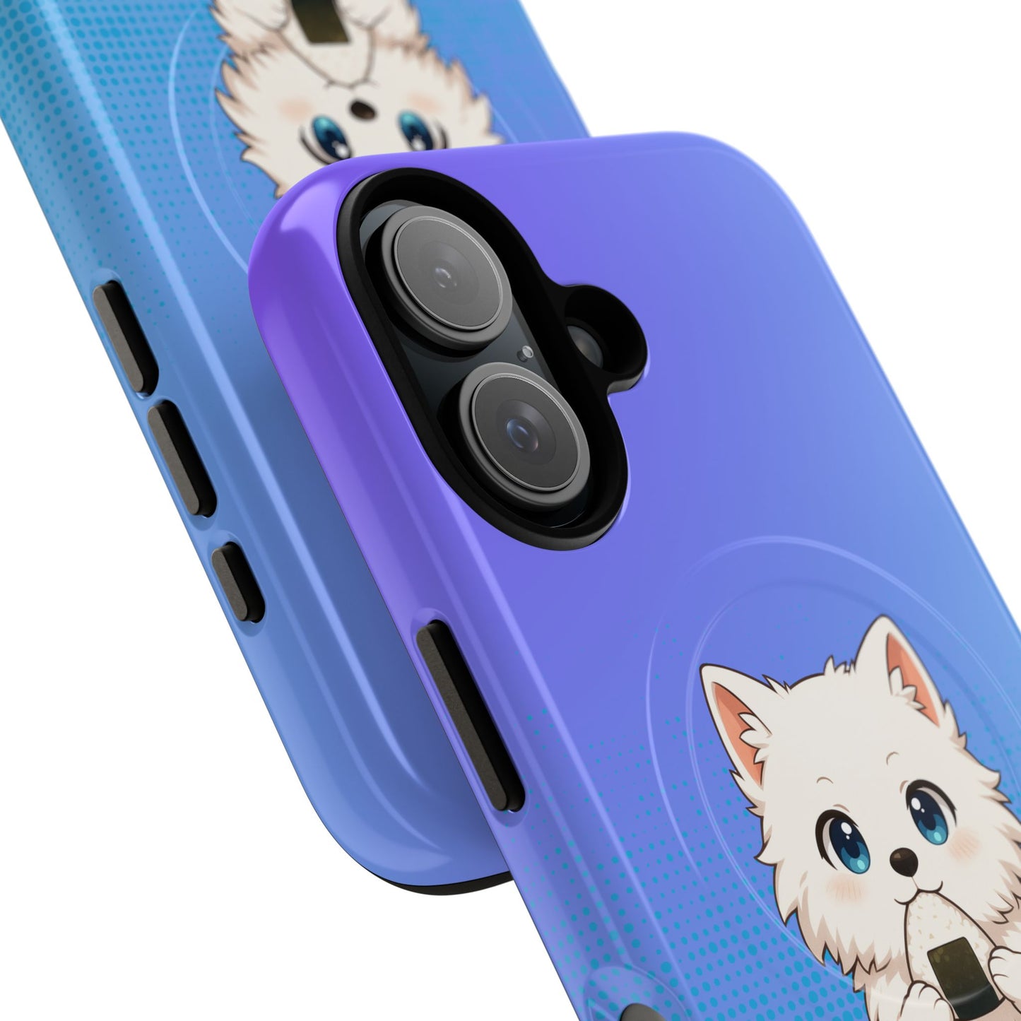Samoyed Onigiri - Magnetic Phone Case