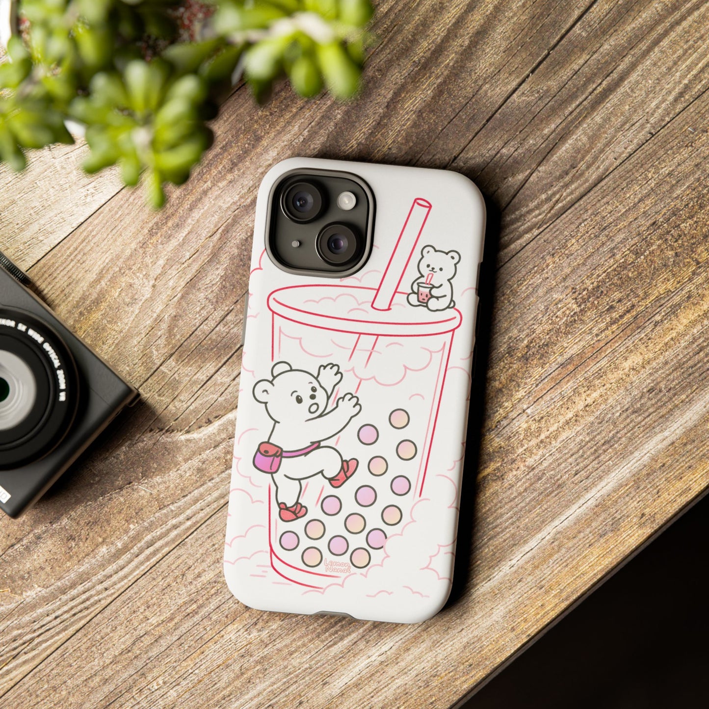 Bubble Tea Climber (Red) - Tough Case