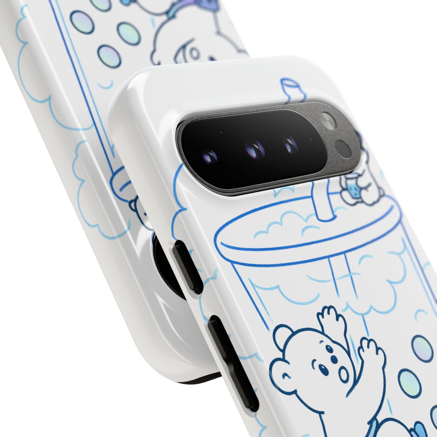 Bubble Tea Climber (Blue) - Tough Case