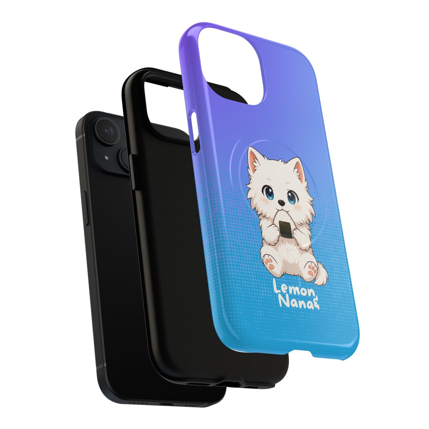 Samoyed Onigiri - Magnetic Phone Case