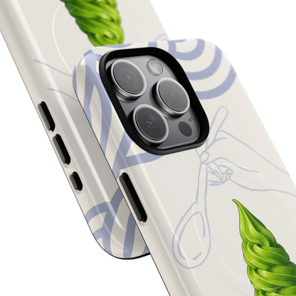 Matcha Soft Serve - Magnetic Phone Case