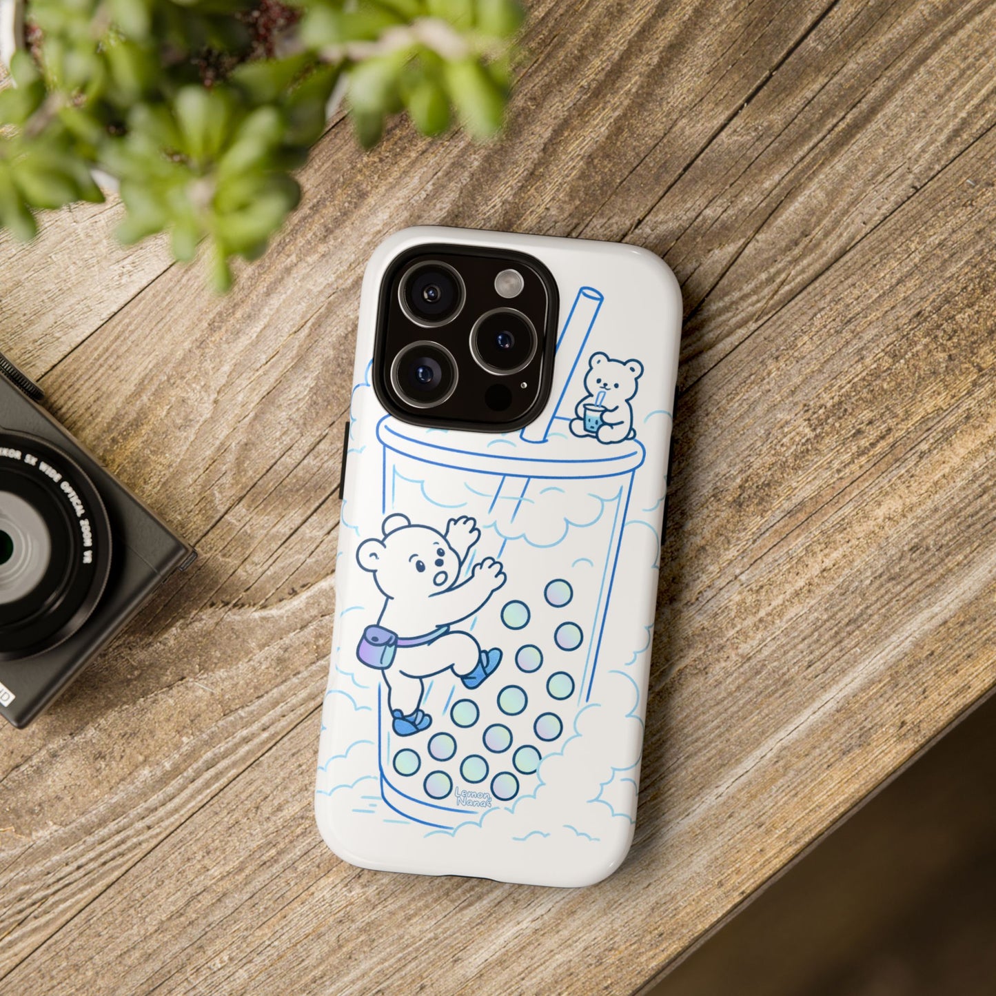 Bubble Tea Climber (Blue) - Tough Case
