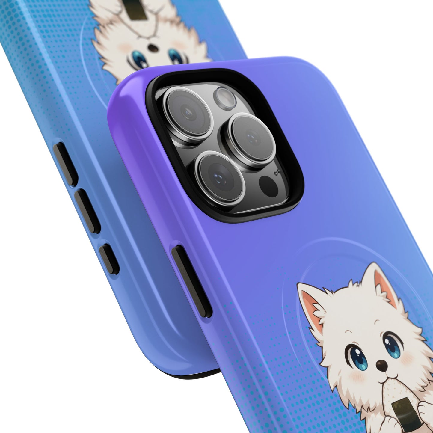 Samoyed Onigiri - Magnetic Phone Case