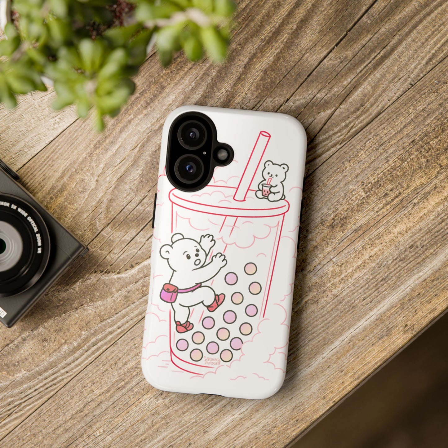 Bubble Tea Climber (Red) - Tough Case