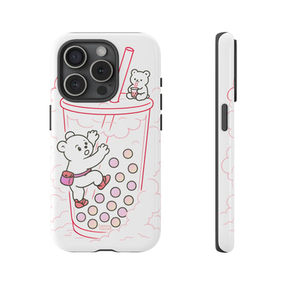 Bubble Tea Climber (Red) - Tough Case