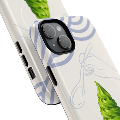 Matcha Soft Serve - Magnetic Phone Case