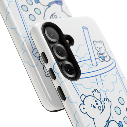 Bubble Tea Climber (Blue) - Tough Case