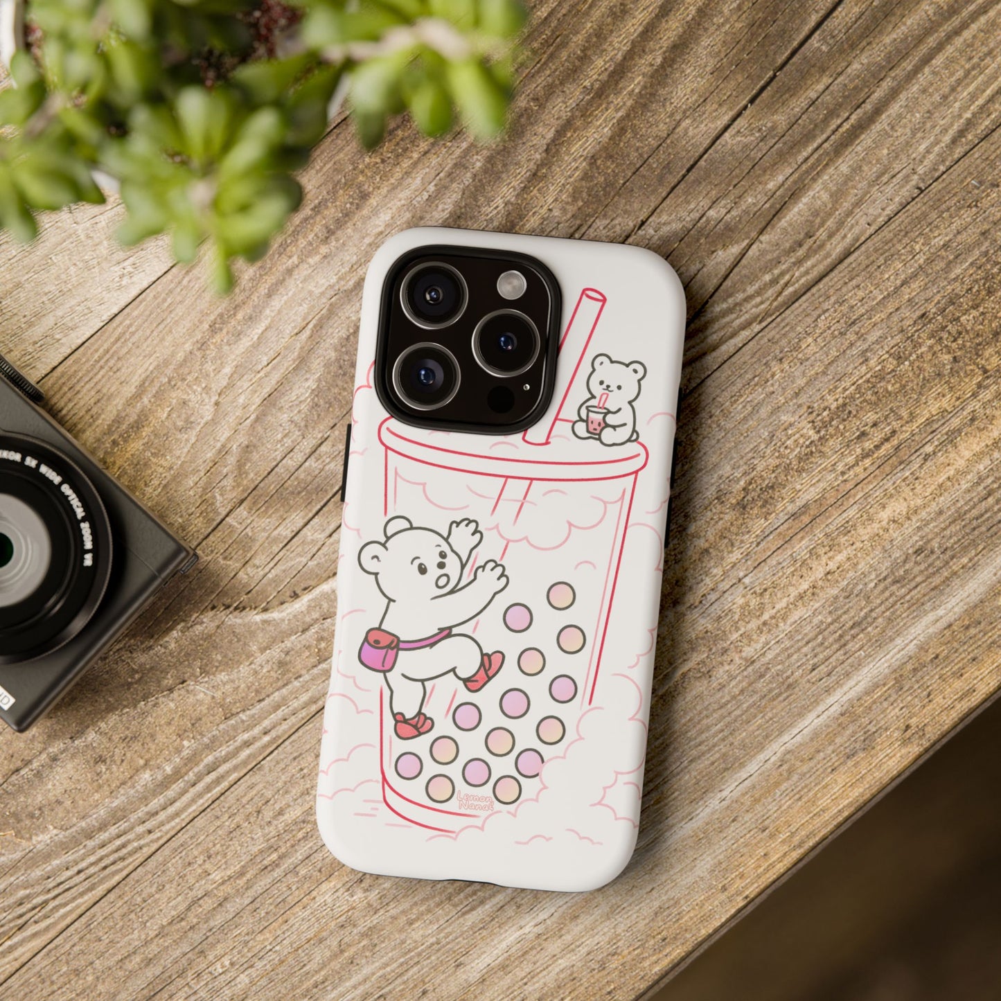 Bubble Tea Climber (Red) - Tough Case