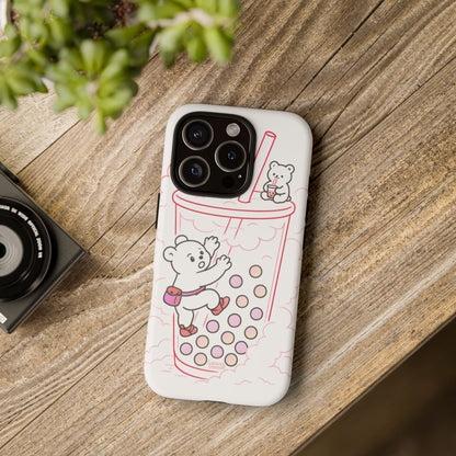Bubble Tea Climber (Red) - Tough Case