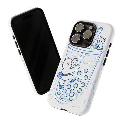 Bubble Tea Climber (Blue) - Tough Case