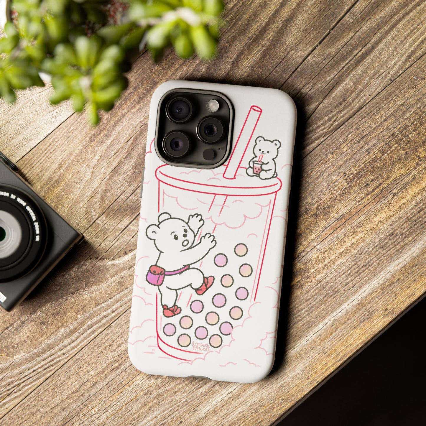 Bubble Tea Climber (Red) - Tough Case