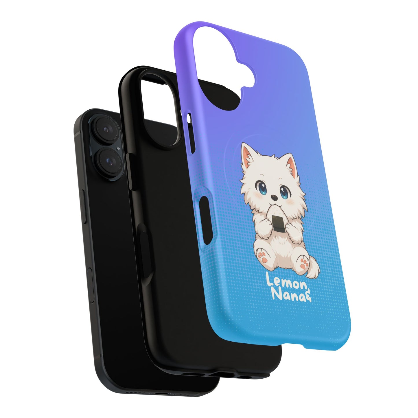 Samoyed Onigiri - Magnetic Phone Case