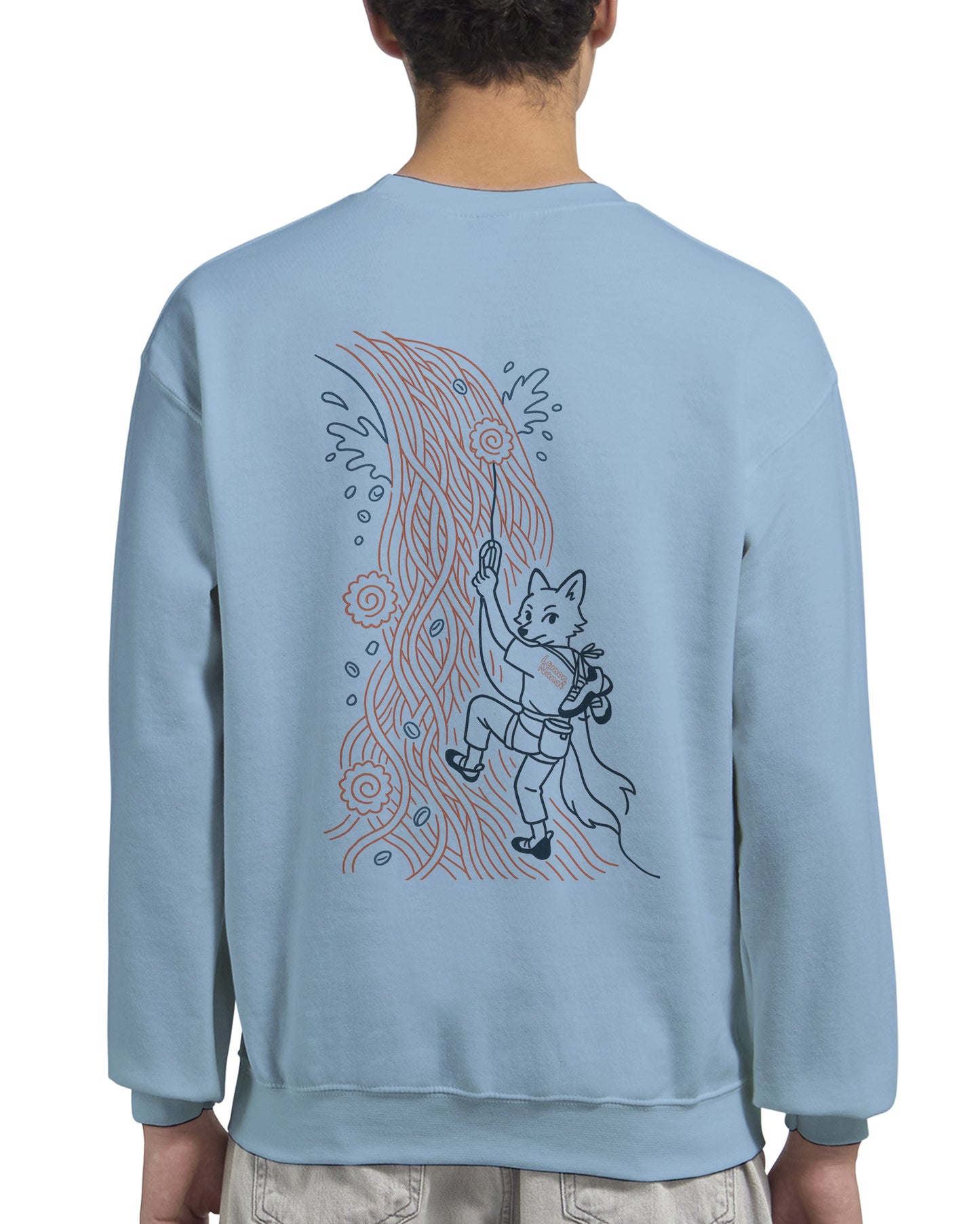 Ramen Climber - Crewneck Sweatshirt
